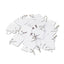 Replacement Slotted Key Cabinet Tags, 1.63 X 1.5, White, 20/pack