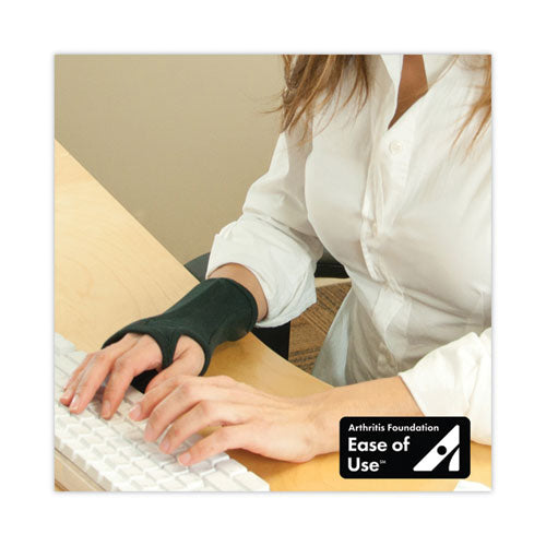 Smartglove Wrist Wrap, Large, Fits Hands Up To 4.25" Wide, Black