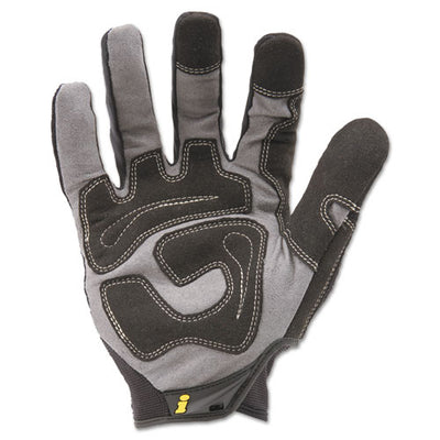 General Utility Spandex Gloves, Black, Large, Pair