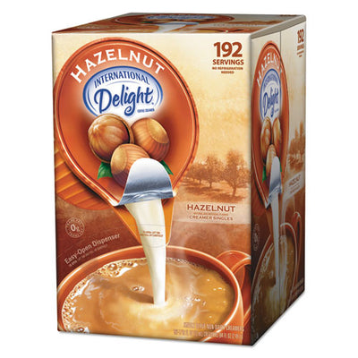 Flavored Liquid Non-dairy Coffee Creamer, Caramel Macchiato, Mini Cups, 24/box
