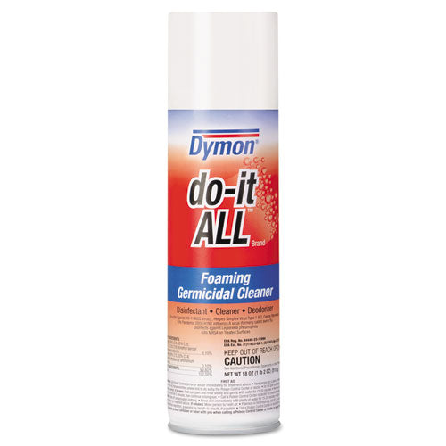 Do-it-all Germicidal Foaming Cleaner, 18 Oz Aerosol Spray, 12/carton