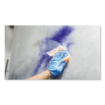 Graffiti And Paint Remover Towels, 10 X 12,  Orange On White, 30/canister, 6 Canisters/carton