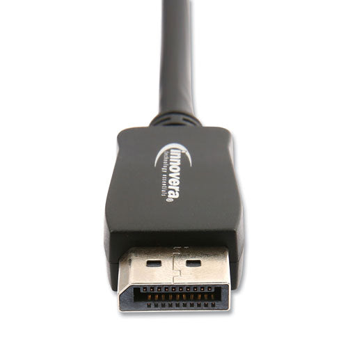Displayport Cable, 6 Ft, Black