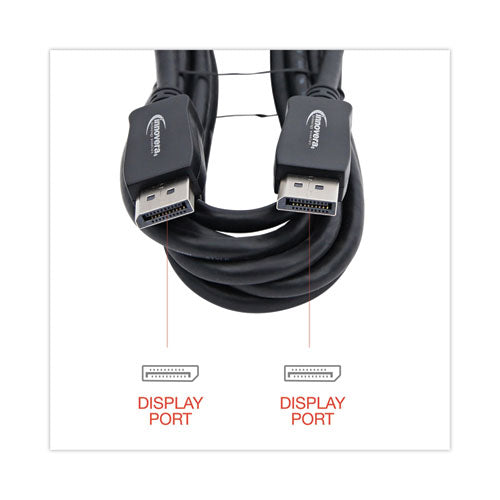 Displayport Cable, 10 Ft, Black