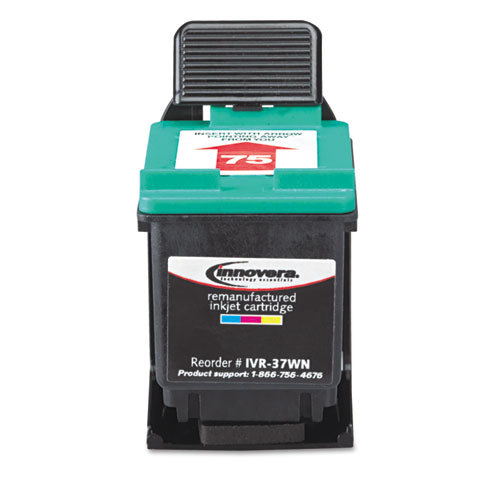 Remanufactured Tri-color Ink, Replacement For 75 (cb337wn), 170 Page-yield