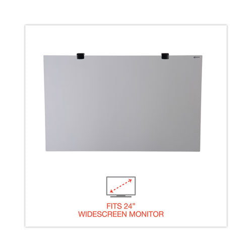 Protective Antiglare Lcd Monitor Filter For 24" Widescreen Flat Panel Monitor, 16:9/16:10 Aspect Ratio