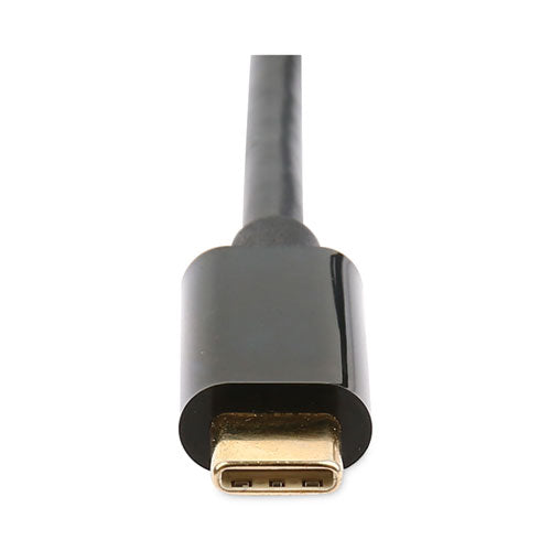 Usb Type-c To Displayport Adapter, 6 Ft, Black