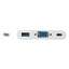 Usb Type-c Vga Adapter, Usb-c/vga, 0.65 Ft, White