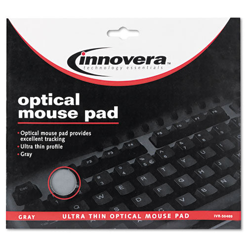 Ultra Slim Mouse Pad, 8.75 X 7, Gray