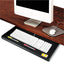 Standard Underdesk Keyboard Drawer, 21.38"w X 12.88"d, Black