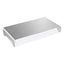 Slim Aluminum Monitor Riser, 15.75" X 8.25" X 2.5", Silver, Supports 22 Lbs