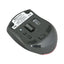 Mini Wireless Optical Mouse, 2.4 Ghz Frequency/30 Ft Wireless Range, Left/right Hand Use, Red/black