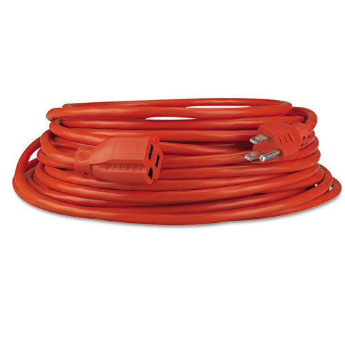 Indoor/outdoor Extension Cord, 25 Ft, 13 A, Orange