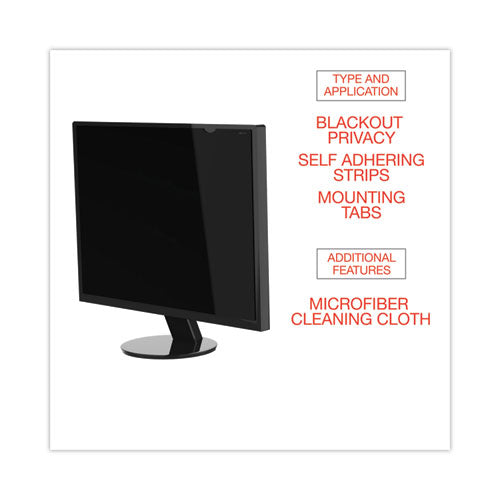 Blackout Privacy Filter For 15" Flat Panel Monitor/laptop