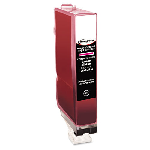Remanufactured Cyan Ink, Replacement For Cli8c (0621b002), 640 Page-yield
