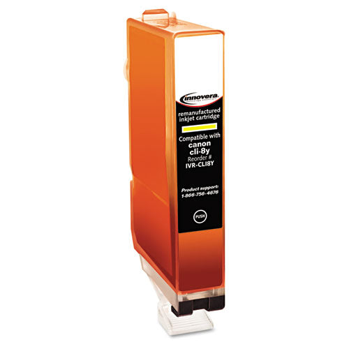Remanufactured Cyan Ink, Replacement For Cli8c (0621b002), 640 Page-yield