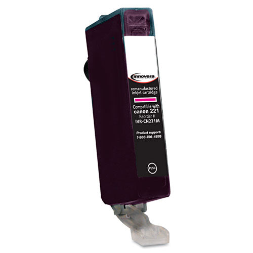 Remanufactured Magenta Ink, Replacement For Cli-221m (2948b001), 530 Page-yield