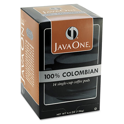 Coffee Pods, Colombian Supremo, Single Cup, 14/box