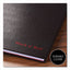 Hardcover Twinwire Notebook, Scribzee Compatible, 1 Subject, Wide/legal Rule, Black Cover, 9.88 X 6.88, 70 Sheets