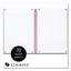 Hardcover Twinwire Notebook, Scribzee Compatible, 1 Subject, Wide/legal Rule, Black Cover, 9.88 X 6.88, 70 Sheets