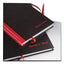 Hardcover Casebound Notebook, Scribzee Compatible, 1 Subject, Wide/legal Rule, Black Cover, 8.25 X 5.63, 96 Sheets