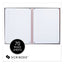 Hardcover Twinwire Notebook, Scribzee Compatible, 1 Subject, Wide/legal Rule, Black Cover, 11 X 8.5, 70 Sheets