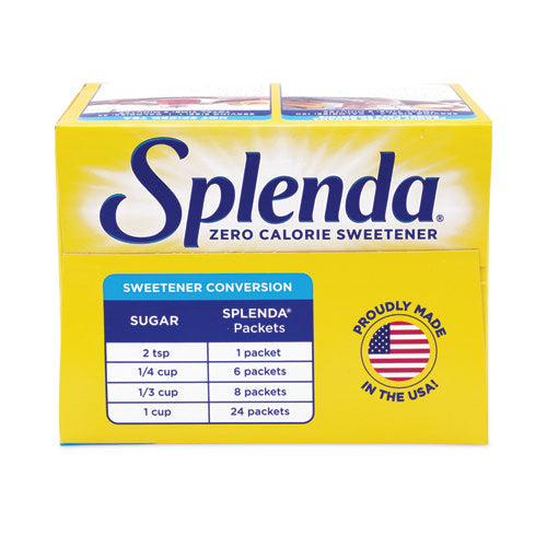 No Calorie Sweetener Packets, 0.035 Oz Packets, 400/box, 6 Boxes/carton