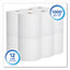 Essential High Capacity Hard Roll Towels For Business, Absorbency Pockets, 1.5" Core, 8" X 1,000 Ft, White, 12 Rolls/carton