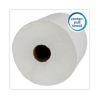 Essential Roll Control Center-pull Towels, 1-ply, 8 X 12, White, 700/roll, 6 Rolls/carton