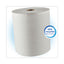 Hard Roll Paper Towels With Premium Absorbency Pockets, 8" X 425 Ft, 1.5" Core, White, 12 Rolls/carton