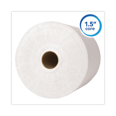Hard Roll Paper Towels With Premium Absorbency Pockets, 8" X 425 Ft, 1.5" Core, White, 12 Rolls/carton