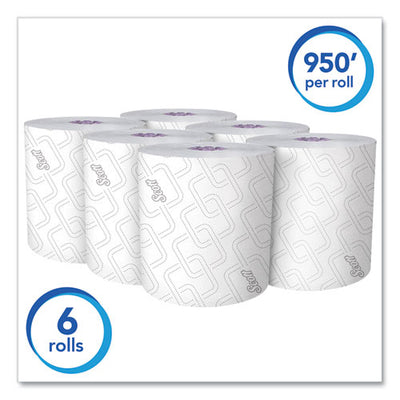 Essential High Capacity Hard Roll Towel, White, 8" X 950 Ft, 6 Rolls/carton