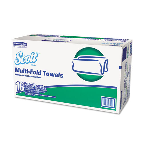 Multi-fold Towels, Absorbency Pockets, 9.2 X 9.4, White, 250 Sheets/pack