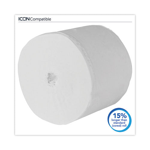 Essential Coreless Srb Bathroom Tissue, Septic Safe, 2-ply, White, 1,000 Sheets/roll, 36 Rolls/carton
