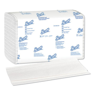 Control Slimfold Towels, 7.5 X 11.6, White, 90/pack, 24 Packs/carton
