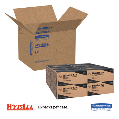 L10 Towels Pop-up Box, 1-ply, 12 X 10.25, White, 125/box, 18 Boxes/carton