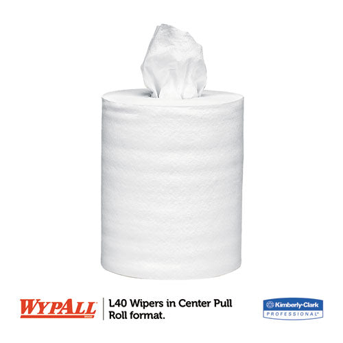 L40 Towels, Center-pull, 10 X 13.2, White, 200/roll, 2/carton