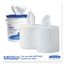 Power Clean Wipers For Solvents Wettask Customizable Wet Wiping System, Wipers Only, 9 X 15, White, 275/roll, 2 Rolls/carton