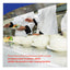 X80 Foodservice Towel, Kimfresh Antimicrobial Hydroknit, 12 X 23.4, White/blue Stripe, 150/carton