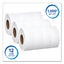 Essential Jrt Jumbo Roll Bathroom Tissue, Septic Safe, 2-ply, White, 3.55" X 1,000 Ft, 12 Rolls/carton