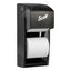 Essential Srb Tissue Dispenser, 6 X 6.6 X 13.6, Transparent Smoke
