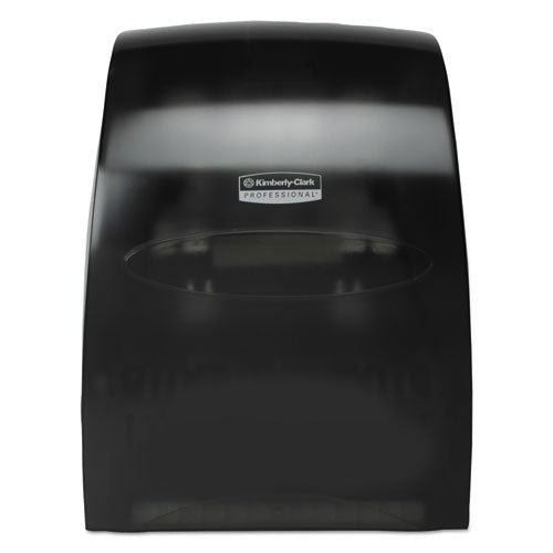 Sanitouch Hard Roll Towel Dispenser, 12.63 X 10.2 X 16.13, Smoke