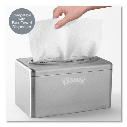 Ultra Soft Hand Towels, Pop-up Box, 9 X 10, White, 70/box