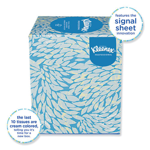 Boutique White Facial Tissue, 2-ply, Pop-up Box, 95 Sheets/box