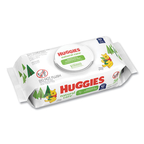 Huggies Natural Care Sensitive & Fragrance Free Baby Wipes 3 Pk