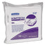W4 Critical Task Wipers, Flat Double Bag, 12 X 12, White, 100/bag, 5 Bags/carton