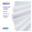 W4 Critical Task Wipers, Flat Double Bag, 12 X 12, White, 100/bag, 5 Bags/carton