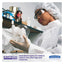 W4 Critical Task Wipers, Flat Double Bag, 12 X 12, White, 100/bag, 5 Bags/carton