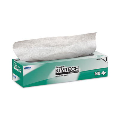 Kimwipes Delicate Task Wipers, 1-ply, 14.7 X 16.6, White, 144/box