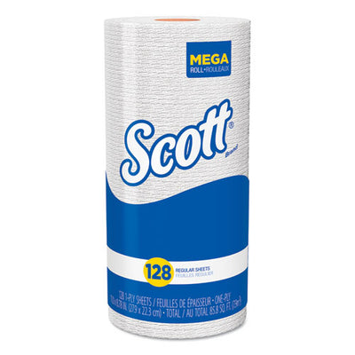Kitchen Roll Towels, 11 X 8.75, White, 128/roll, 20 Rolls/carton